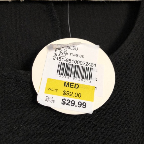 Cocoblue black body fitting dress - Picture 3 of 4